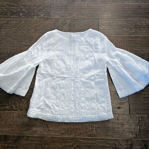 Dolan Left Coast Collection Anthropogie Peasant Blouse sz xs